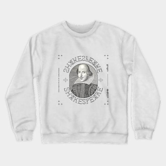 Shakespeare design art Crewneck Sweatshirt by WrittersQuotes